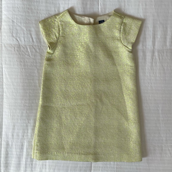 GAP Green and Silver Toddler Dress - Picture 1 of 4